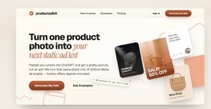 ProductAdKit screenshot