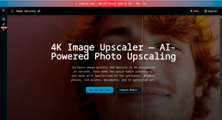 Image Upscaler 4K — Free 4K Image Upscaling Online screenshot