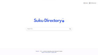 Suku Directory | Anonymous search engine screenshot