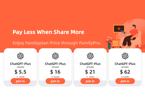 FamilyPro: Experience premium subscriptions at the lowest prices with FamilyPro. screenshot