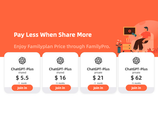 FamilyPro: Experience premium subscriptions at the lowest prices with FamilyPro. screenshot