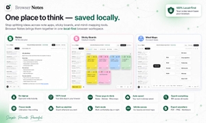 Browser Notes screenshot