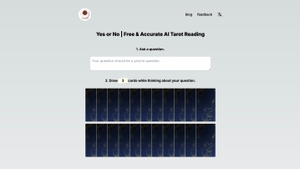 Yes/No Tarot AI screenshot