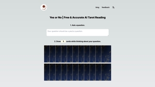 Yes/No Tarot AI screenshot