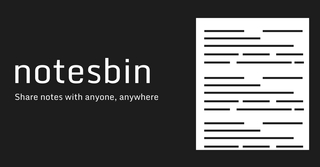 notesbin screenshot
