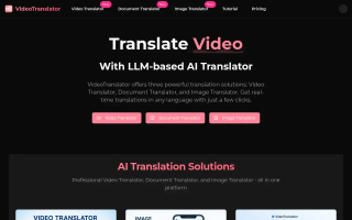 VideoTranslator screenshot