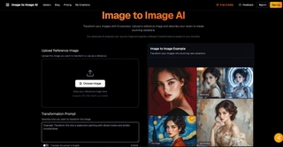 image to image ai screenshot