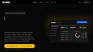 Subiq screenshot