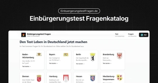 EinbuergerungstestFragen screenshot