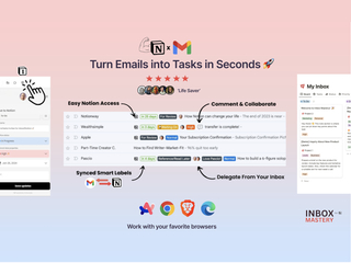 Inbox2Action : Turn Emails into Tasks in Seconds π screenshot