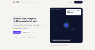Voris - Privacy-first analytics for AI citations and web screenshot