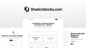 Shadcnblocks screenshot