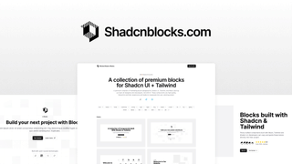 Shadcnblocks screenshot