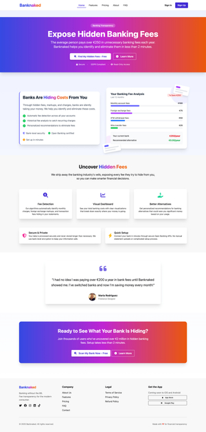 Banknaked screenshot