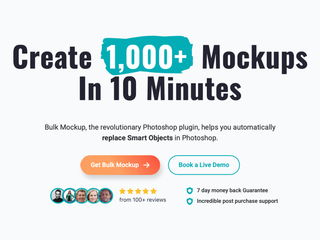 Bulk Mockup : Generate 1000+ mockups in 10 minutes with Bulk Mockup screenshot