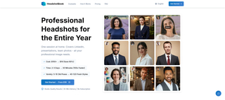 HeadshotBook screenshot