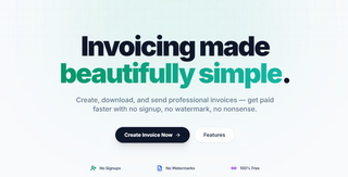 InvoiceBlink screenshot