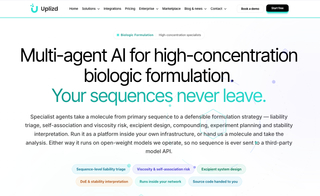 Biologic Formulation (Uplizd) screenshot