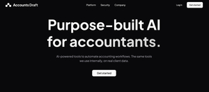 Accounts Draft screenshot