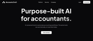 Accounts Draft screenshot