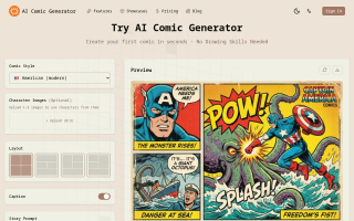 AI Comic Generator best screenshot