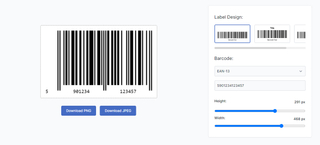 Barcode Generator Online screenshot