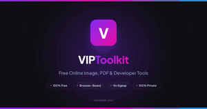 VIPToolkit Premium, browser-based utilities screenshot