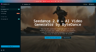 Seedance 2.0 — Multi-Modal AI Video Generator by ByteDance screenshot