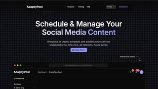 AdaptlyPost screenshot