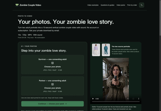 Zombie Couple Video screenshot