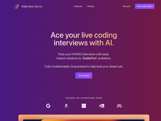 Interview Solver screenshot