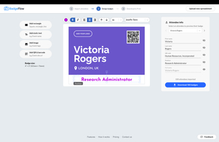 BadgeFlow screenshot