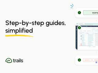 Trails : The easiest way to document your process screenshot