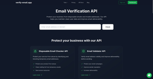 Verify Email screenshot