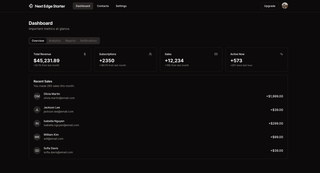 Next Edge Starter screenshot