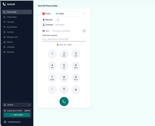 ZenCall screenshot