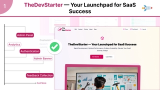 TheDevstarter screenshot