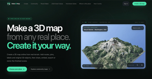 Make3DMap screenshot