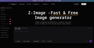 10b ai image generator screenshot
