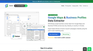 Unlock Local Business Leads in Minutes with Guicer screenshot