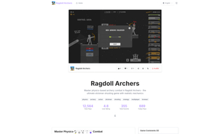 Ragdoll Archers screenshot