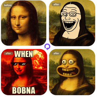 YouPhoto AI Meme Generator screenshot