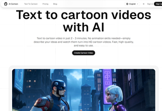 AI Cartoon Video Generator screenshot