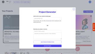 Persona Builder: An AI Tool to Help Entrepreneurs and Freelancers screenshot