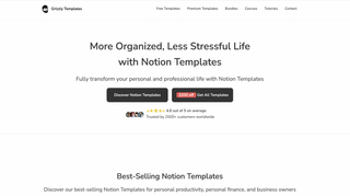 Grizzly Templates screenshot
