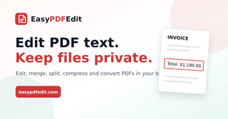 EasyPDFEdit screenshot