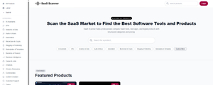 SaaS Scanner screenshot