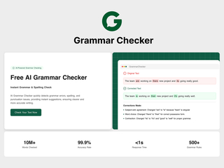 GrammarChecker : AI Grammar Checker instantly fixes writing errors screenshot