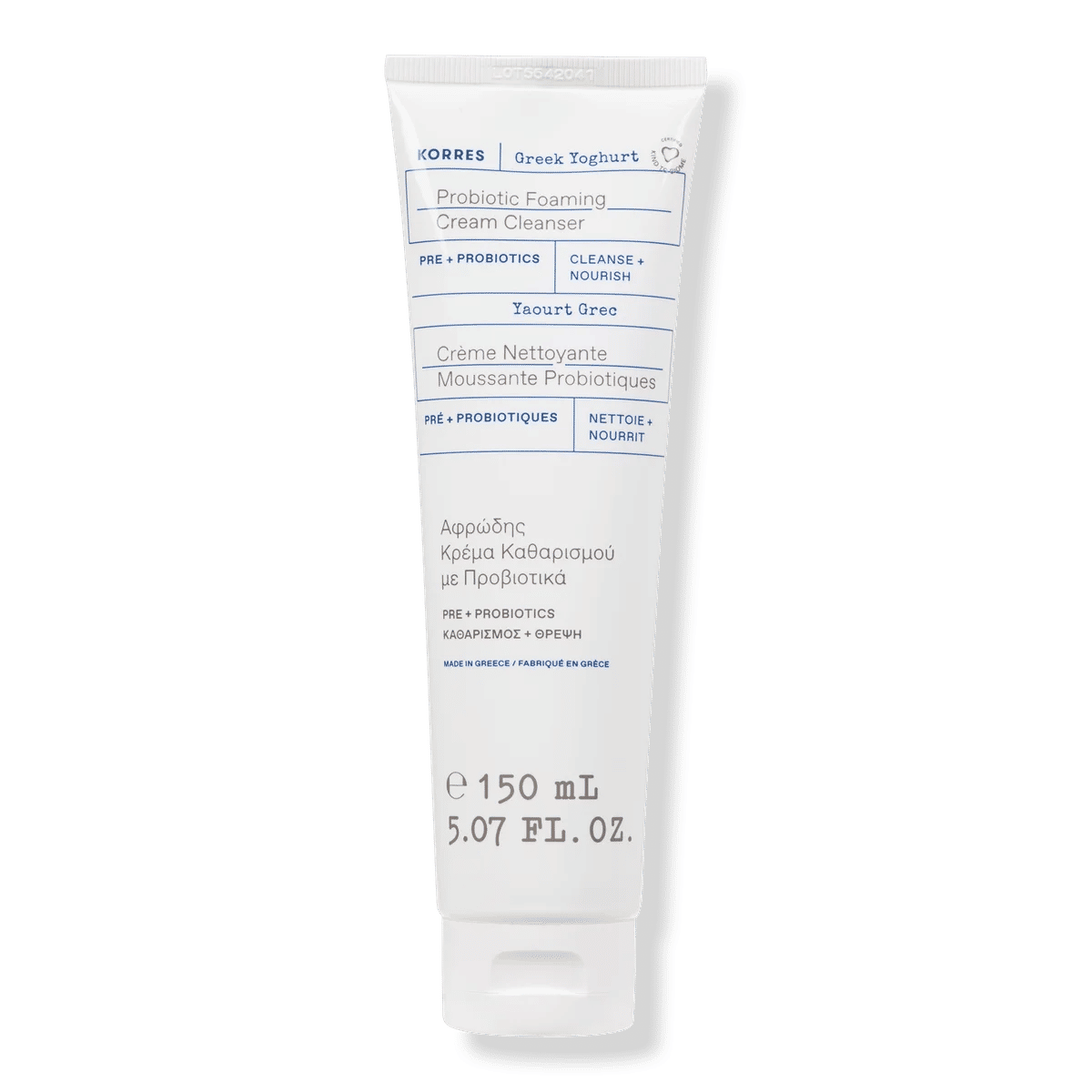 Greek Yoghurt Foaming Cream Cleanser - 5.07 oz