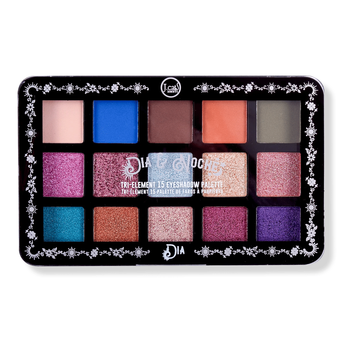 Dia & Noche Tri-Element 15 Eyeshadow Palette - Dia